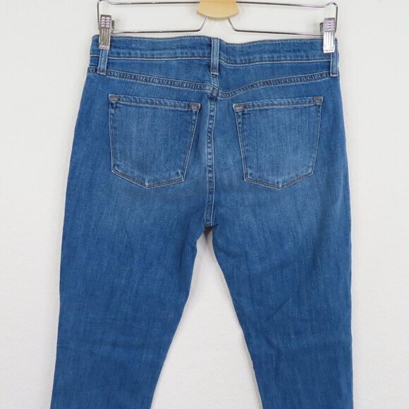 J Brand Womens 27 Ellis Echo Blue Wash Denim Jeans Straight Leg Cotton Blend - Picture 4 of 9